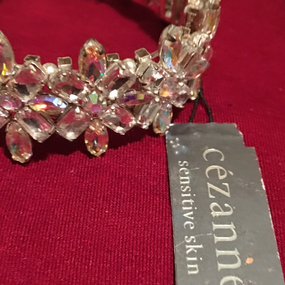 Cezanne rhinestone multi color bracelet